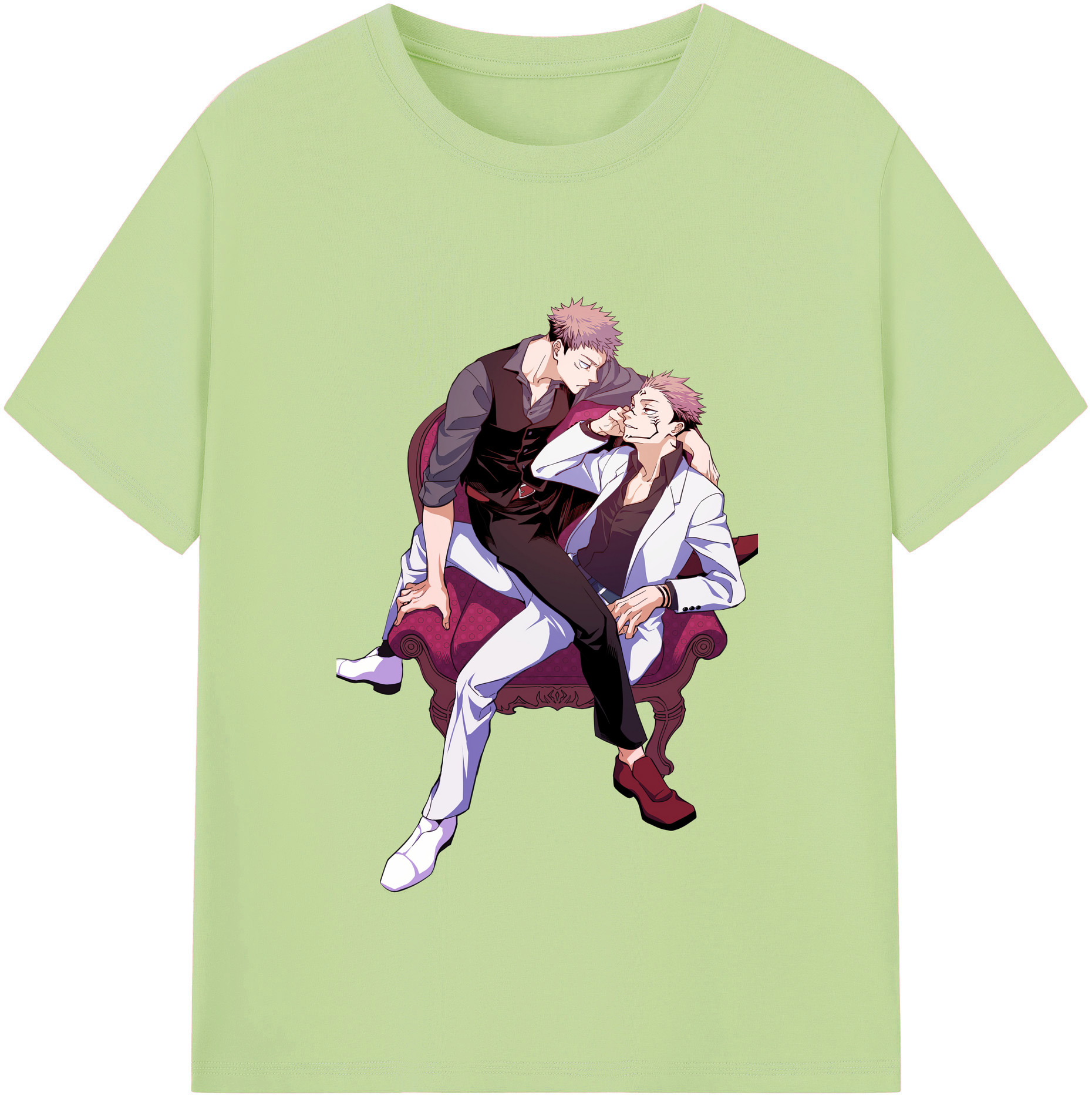 （画像用） 呪術廻戦 Jujutsu Kaisen 綿100％半袖Tシャツ（フロントプリント）